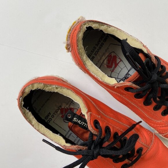 Vans X NASA Old Skool Space Voyager Orange Lace Up Low Top Sneaker Shoes SZ 7.5 - Picture 8 of 12